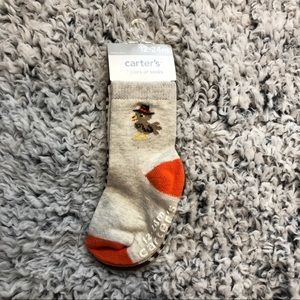 Carters 12-24 month Thanksgiving 2 pack socks